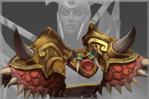 Inscribed Crimsonwing Slayer Shoulders