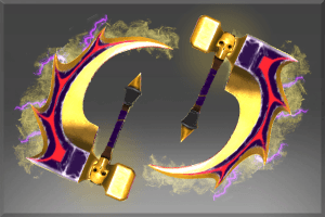 Inscribed Golden Basher Blades